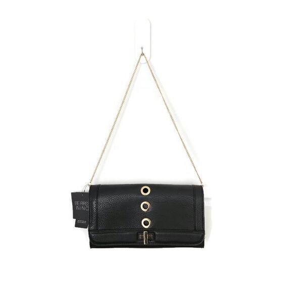 INC International Concepts Women's Black Evening Shoulder Bag - Picture 1 of 6